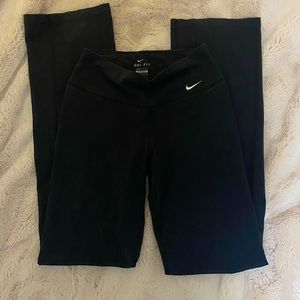 Nike Dri-Fit Black Flare Activewear/Lounge Pants, XS